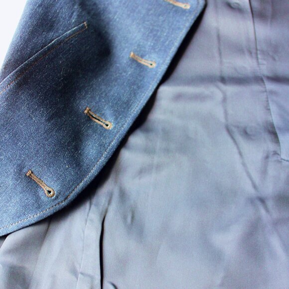 NEW Veronica Beard Cynthia Tailored Denim Jacket, Multi-size - Picture 9 of 11